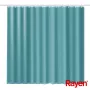 RAYEN Duschvorhang 180x200cm hellblau, Polyester