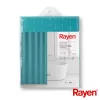 RAYEN Duschvorhang 180x200cm hellblau, Polyester
