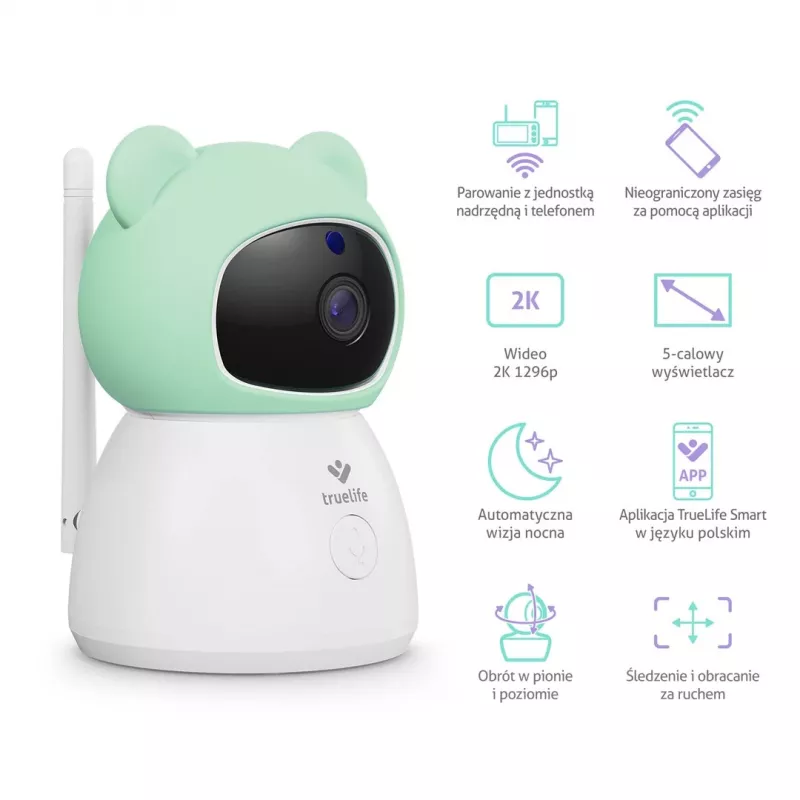 TrueLife NannyCam R6 Dual Smart Babyphone