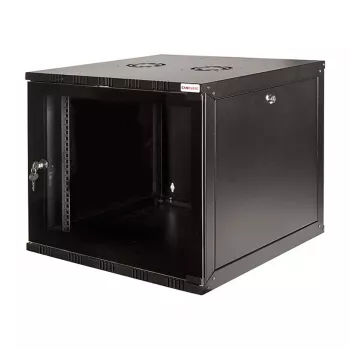 LOGILINK 19 Zoll Wandmontage SOHO Box 12U 540*550, Flatpack, schwarz