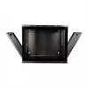 LOGILINK 19 Zoll Wandmontage SOHO Box 12U 540*550, Flatpack, schwarz