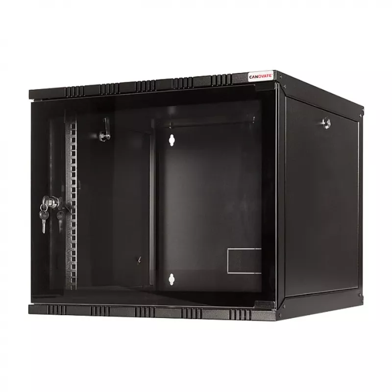 LOGILINK 19 Zoll Wandmontage SOHO Box 12U 540*550, Flatpack, schwarz