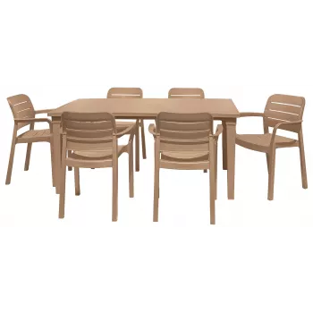 Keter Futura Gartentisch Beige 29197868587