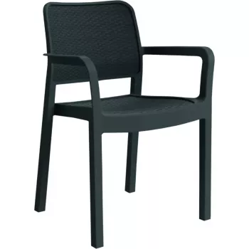 KETER Gartenstuhl Samanna grau