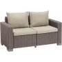 KETER Gartensofa California 2-Sitzer Sofa beige