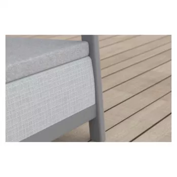 KETER Gartenmöbel-Set Scandi Linea Balkon-Set hellgrau/dunkelstahlgrau