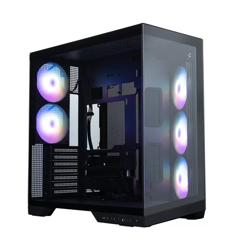 Zalman D50, ATX Mid Tower PC-Gehäuse, 3 x 120mm Lüfter, Schwarz