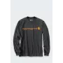 Carhartt Dearborn Relaxed LS Logo T-Shirt CARBON