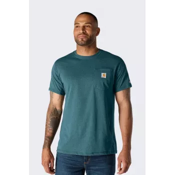 Carhartt Force Midweight SS Pocket T-Shirt HARBOR