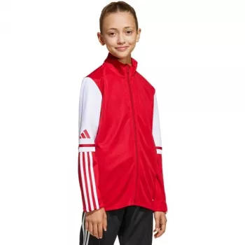 adidas Squadra 25 Trainings-Sweatshirt für Kinder rot JD4797 128cm
