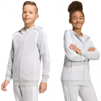 adidas Tiro 26 League Sweat Full Zip Hoodie Kinder-Sweatshirt grau KF3323 152cm