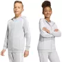 adidas Tiro 26 League Sweat Full Zip Hoodie Kinder-Sweatshirt grau KF3323 152cm