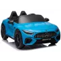 Auto Auf Akku Mercedes AMG SL63 Blaues Lackiert