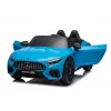 Auto Auf Akku Mercedes AMG SL63 Blaues Lackiert