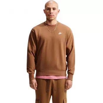 Nike Club FT Herren Sweatshirt hellbraun FN3888 270 2XL