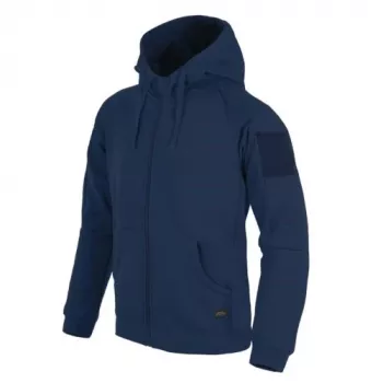 TACTICAL BL-ULF-CB-65-B05 Urban Tactical Hoodie Lite FullZip Marineblau L