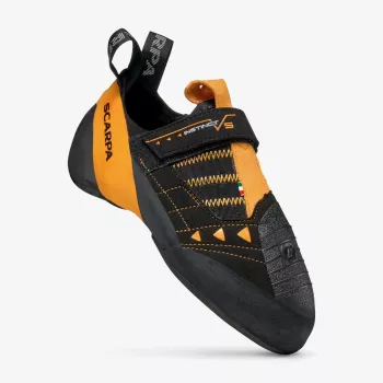 Scarpa Instinct VS Kletterschuhe - black/orange Größe: 37