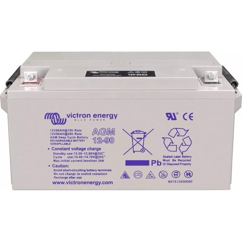 Victron Energy BAT412800104 12,8V 200Ah LiFePO4 Akku mit Bluetooth