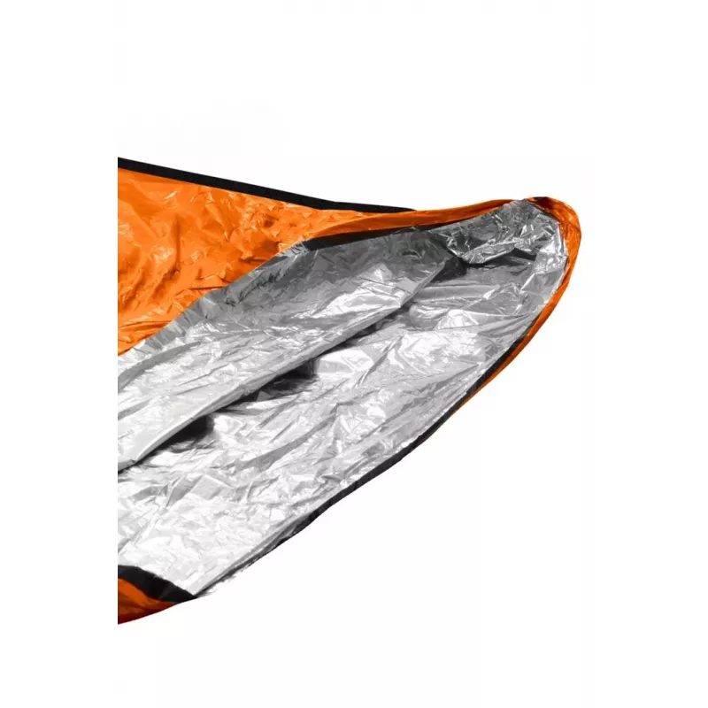 ORTOVOX Bivy Ultralight Erwachsener rechteckiger Schlafsack Polyurethan, Silber Blau, Orange