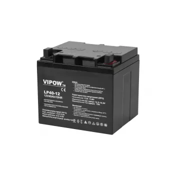 VIPOW Gel-Batterie 12V 40Ah