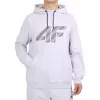 4F Herren-Hoodie M2548 kühles hellgraues Melange 4FWMM00TSWSM2548 27M M