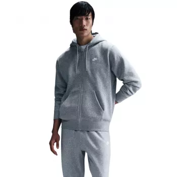 Nike Club BB FZ Hoodie Herren Kapuzenpullover grau FN3861 063 2XL