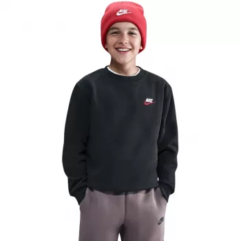 Nike Sportswear Club Fleece Kinder Hoodie Schwarz FD3006 012 S