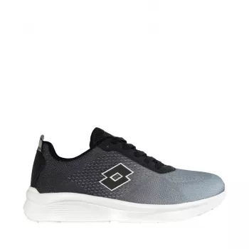Lotto Relazio Fußballschuhe Schwarz-Grau 2401520U 1116 44