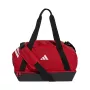 adidas Tiro Duffle Small mit Bodenfach rot JY7964