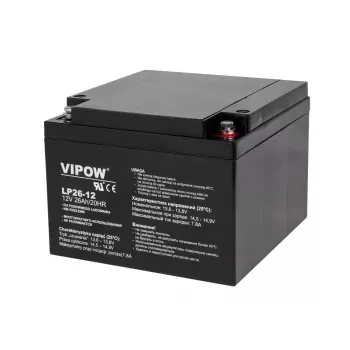 Gel-Batterie VIPOW 12V 26Ah