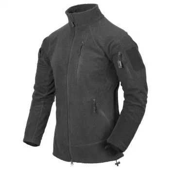 ALPHA TACTICAL Fleecejacke - Grid Fleece - Shadow Grey