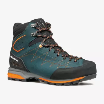 Scarpa Zodiac Trk Gtx Trekkingstiefel - petrol/rust orange Größe: 42_5