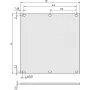 SCHROFF 4U 42HP Aluminium-Frontplatte, eloxiert/chromatiert, 19-Zoll-Rackmontage 30847463