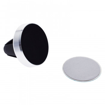 2GO MINI MAG Passiver Kfz-Handyhalter Saugnapf Magnetische Halterung für Smartphones, Schwarz & Weiß 795795