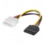 EXSYS S-ATA Stromkabel 1 x 4 Pin auf 1 x 15 Pin, 15 cm (EX-K3610)