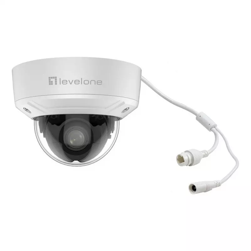 LevelOne FCS-3461 Dome-IP-Kamera 2MP 4x Zoom H.265 PoE Innen/Außen