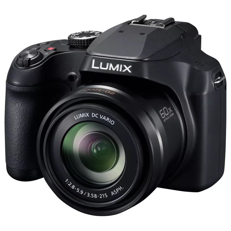 Panasonic LUMIX DC-FZ82D Digitalkamera - 18,1 MP, 60x optischer Zoom, 4K Video, Schwarz