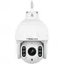 FOSCAM SD8P Außenkamera mit Schwenk-/Neigefunktion und WLAN, 8MP 4K, 4x optischer Zoom, IP66, Weiß