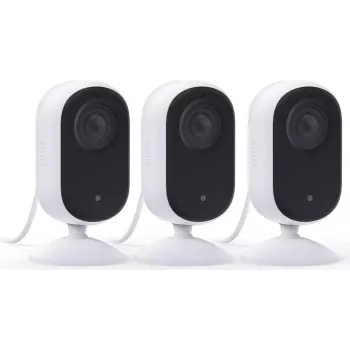 Arlo Essential 3 2K Pan-Tilt-Zoom Innenraum-Überwachungskamera (2er-Pack, Weiß)