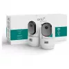 Arlo Essential 3 2K Pan-Tilt-Zoom Innenraum-Überwachungskamera (2er-Pack, Weiß)