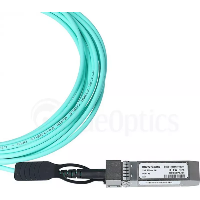 BlueOptics SFP28-AOC-20M-RW-BO 25G Aktives Optisches Kabel, 20m, Aqua