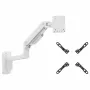 EQUIP 650140 Full-Motion Wandhalterung für 17-49 inch Displays, 20 kg, Weiß