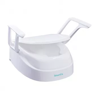 Dietz SmartFix Toilettensitz mit Armlehnen