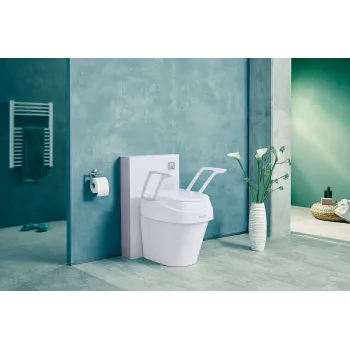 Dietz SmartFix Toilettensitz mit Armlehnen