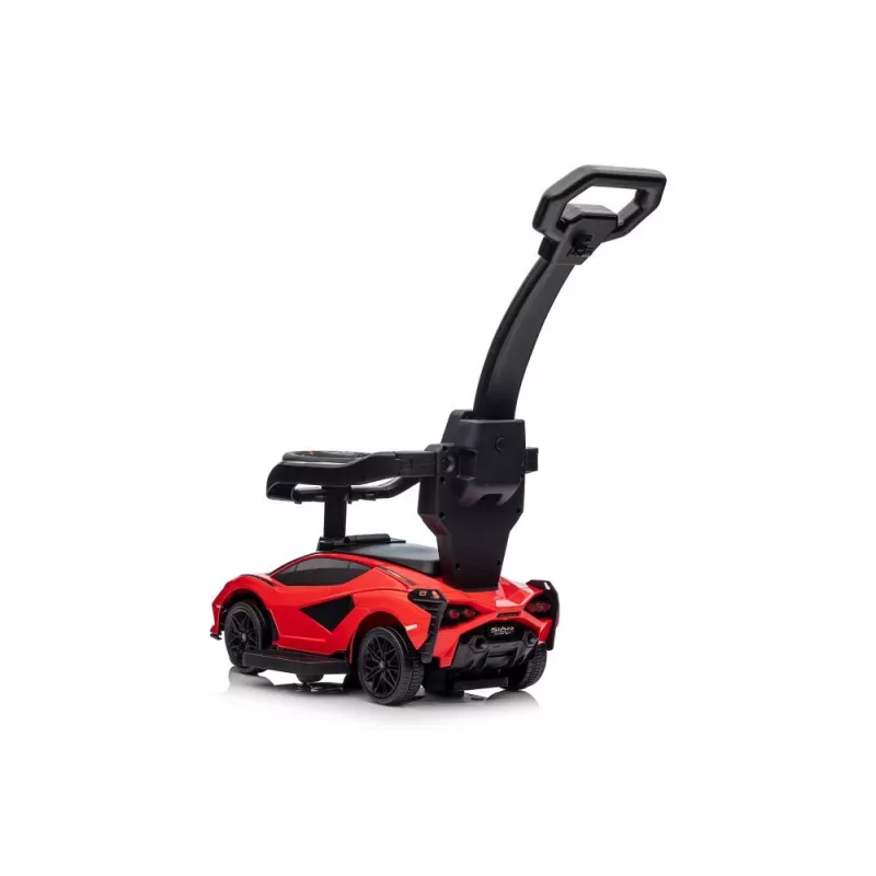 LEAN TOYS Lamborghini QLS-996T Rutschauto mit Schiebegriff Rot
