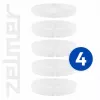 Zelmer ZFD2025 Dörrgerät, 5 Etagen, 520 W, elektronische Temperaturregelung 35-70°C, Timer 1-48h, LED-Display, Weiß/Grau