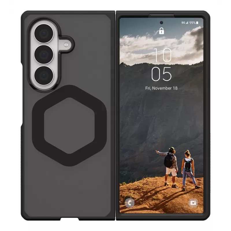 UAG Mouve Hülle mit Magnetmodul für Samsung Galaxy Z Fold 8 Ultra (Ash)