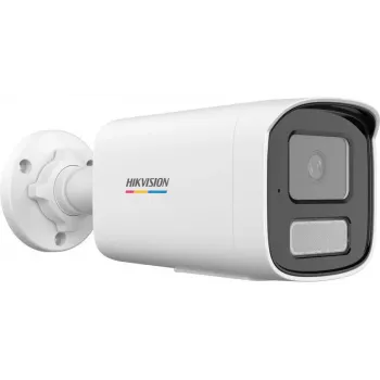 Hikvision DS-2CD1T47G3-LIU(4mm) 4MP ColorVu Lite IP-Bulletkamera mit Weißlicht, integriertem Mikrofon, IP67, PoE