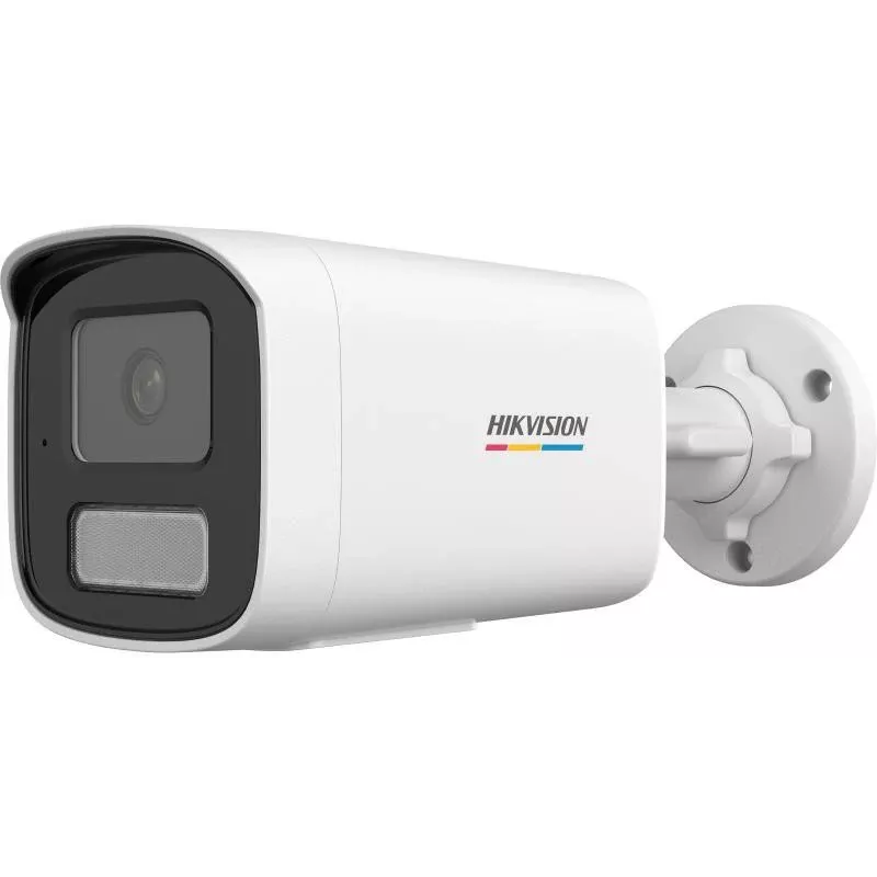 Hikvision DS-2CD1T47G3-LIU(4mm) 4MP ColorVu Lite IP-Bulletkamera mit Weißlicht, integriertem Mikrofon, IP67, PoE