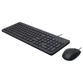 HP 150 – Tastatur-und-Maus-Set – USB – Französisch